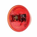 Truck-Lite Low Profile, Led, Red Round, 2 Diode, Marker Clearance Light, P3, Fit N Forget M/C, 12V 30270R